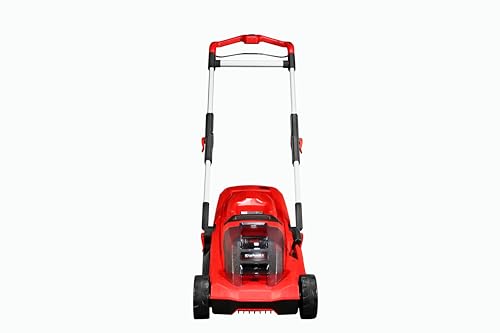 Einhell Cortacésped a batería - GE-CM 36/37 Li-Solo Power X-Change. iones de litio, ajuste de altura de corte central de 6 niveles 25-75 mm, cesta de recogida de hierba de 45 l. Sin batería y cargador