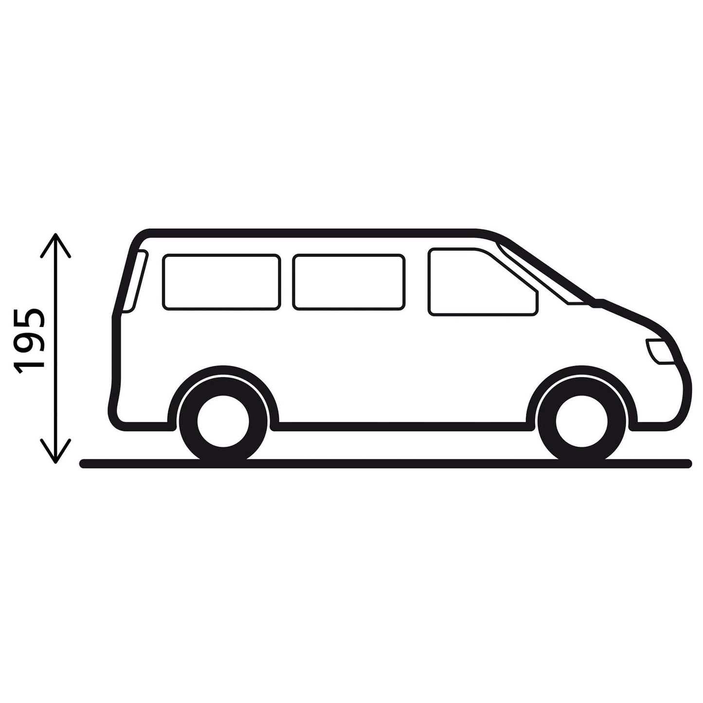 BRUNNER Tienda de campaña trasera Escape Mini Camper Bus delante de la tienda SUV Auto Trasera Tapa Camping