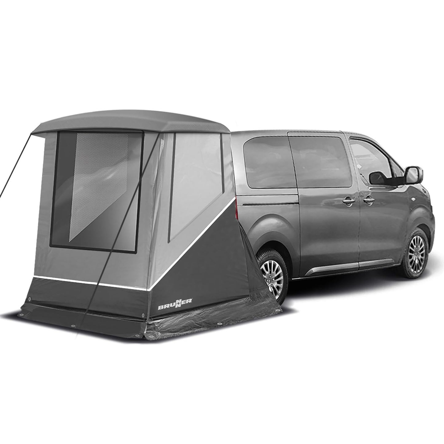 BRUNNER Tienda de campaña trasera Escape Mini Camper Bus delante de la tienda SUV Auto Trasera Tapa Camping