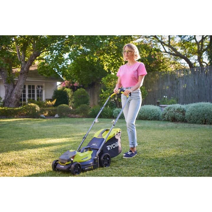 Ryobi RLM1833BLT1825M Kit de cortacésped, cortabordes y batería (1x4,0Ah)