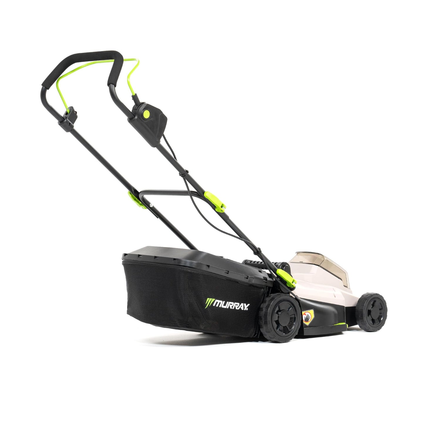 Murray Cortacésped Inalámbrico 20V Li-Ion con Motor de Inducción 2900/min MU-BAT-LM33-KIT – Ancho de Corte de 33 cm, Recogedor de Césped de 32L – 5 Niveles – Mulching, Trasera, Recogedor