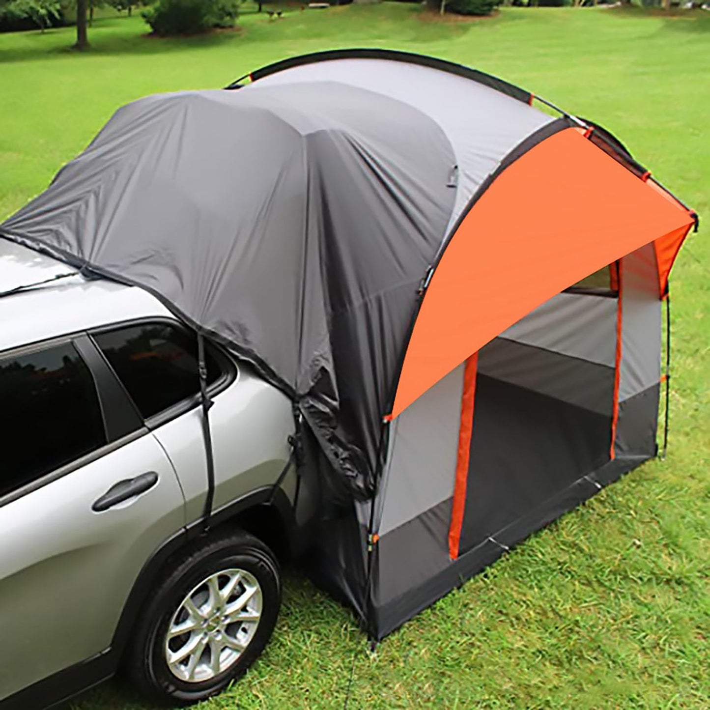 Tienda de campaña for coche, puerta trasera, refugio for maletero, coche, camping, SUV, tienda de campaña for maletero, 5-6 personas, universal, impermeable, for exteriores, toldo for coche, SUV