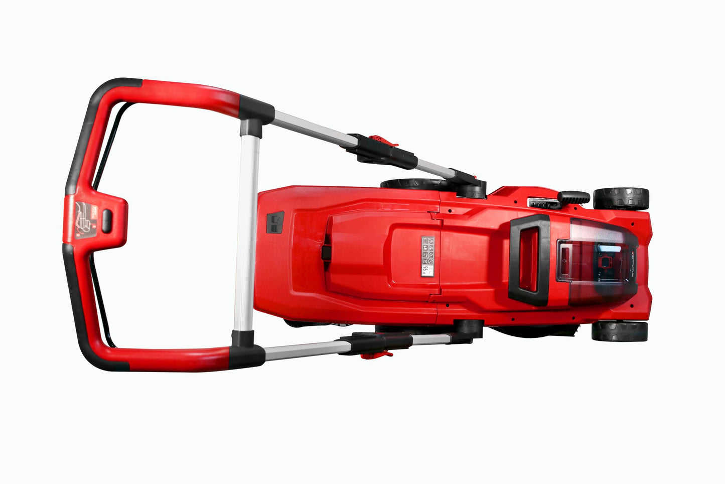 Einhell Cortacésped a batería - GE-CM 36/37 Li-Solo Power X-Change. iones de litio, ajuste de altura de corte central de 6 niveles 25-75 mm, cesta de recogida de hierba de 45 l. Sin batería y cargador