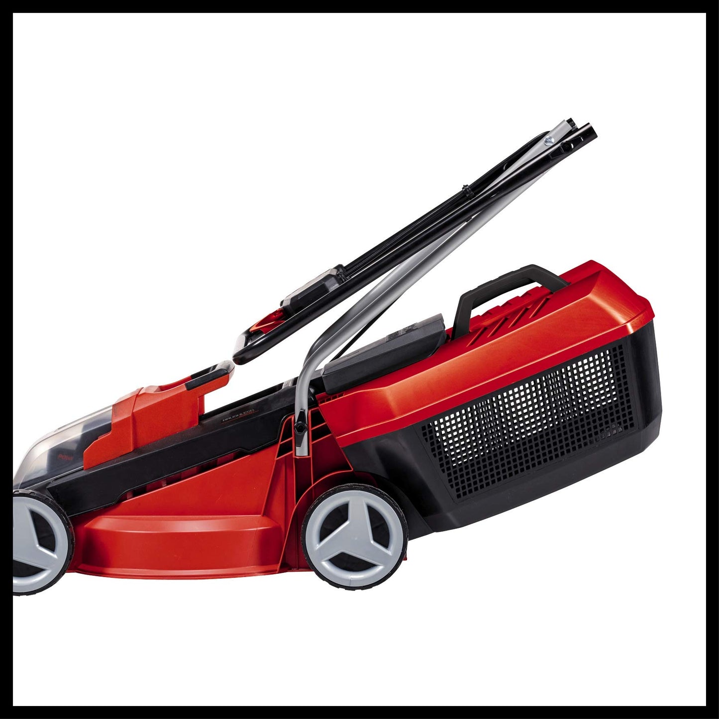 Einhell Cortacésped a batería GE-CM 18/30 Li-Solo Power X-Change (18 V, 30 cm ancho de corte, hasta 150 m², Brushless, 25L bolsa recolectora, 30-70 mm altura de corte, sin batería)