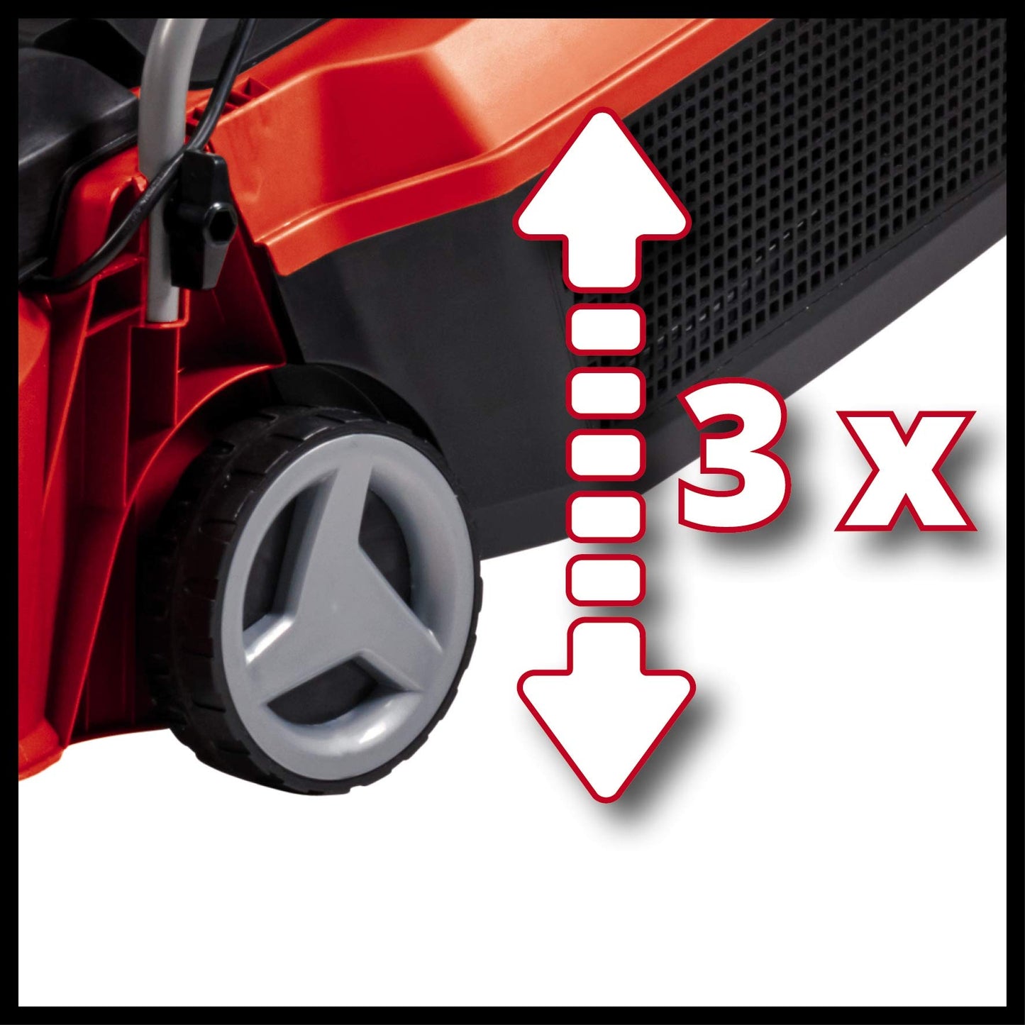 Einhell Cortacésped a batería GE-CM 18/30 Li-Solo Power X-Change (18 V, 30 cm ancho de corte, hasta 150 m², Brushless, 25L bolsa recolectora, 30-70 mm altura de corte, sin batería)