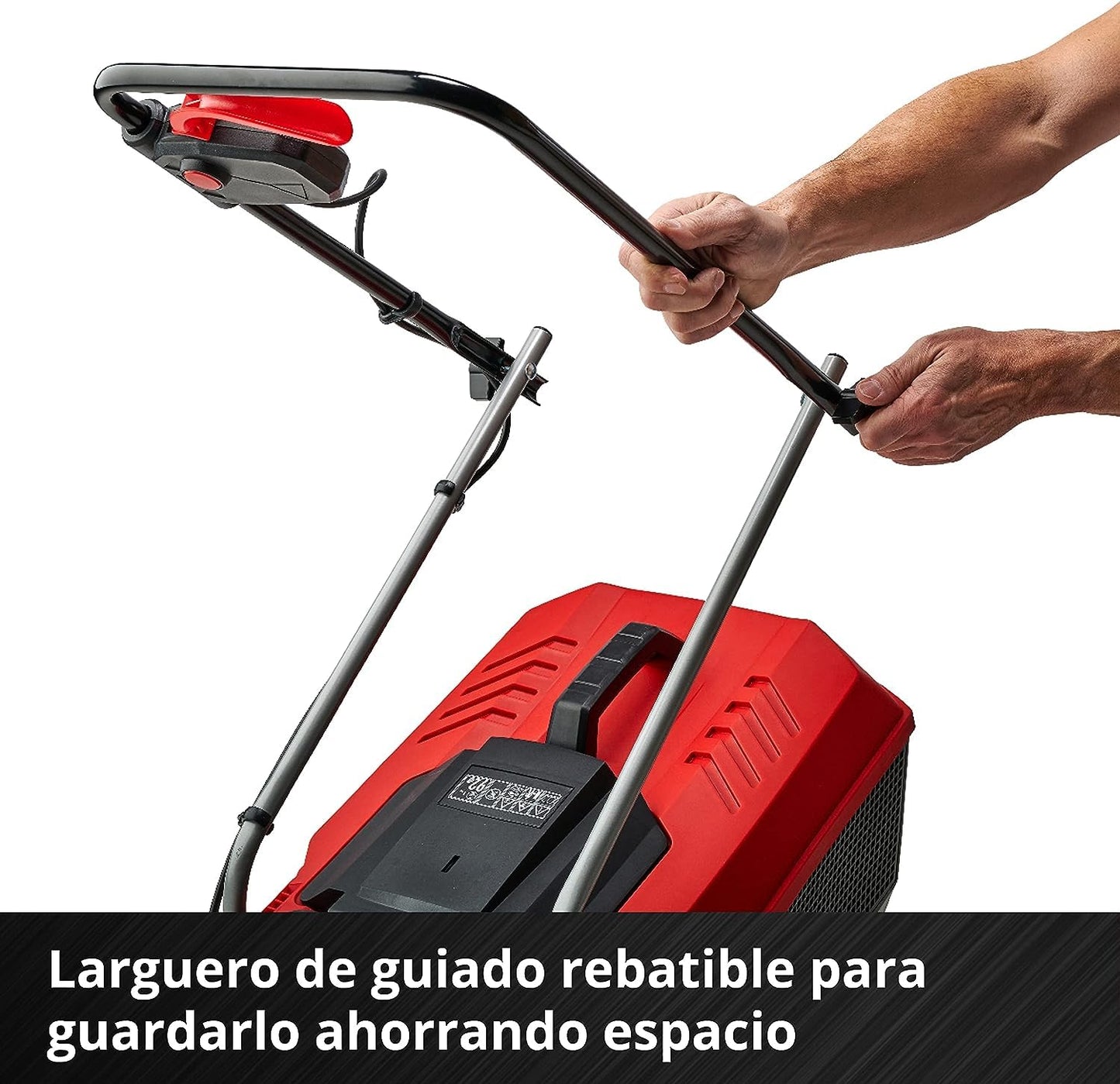 Einhell Cortacésped a batería GE-CM 18/30 Li Kit Power X-Change (18 V, 30 cm ancho de corte, hasta 150 m², Brushless, 25L bolsa recolectora, 30-70 mm altura de corte, con 3,0 Ah batería y cargador)