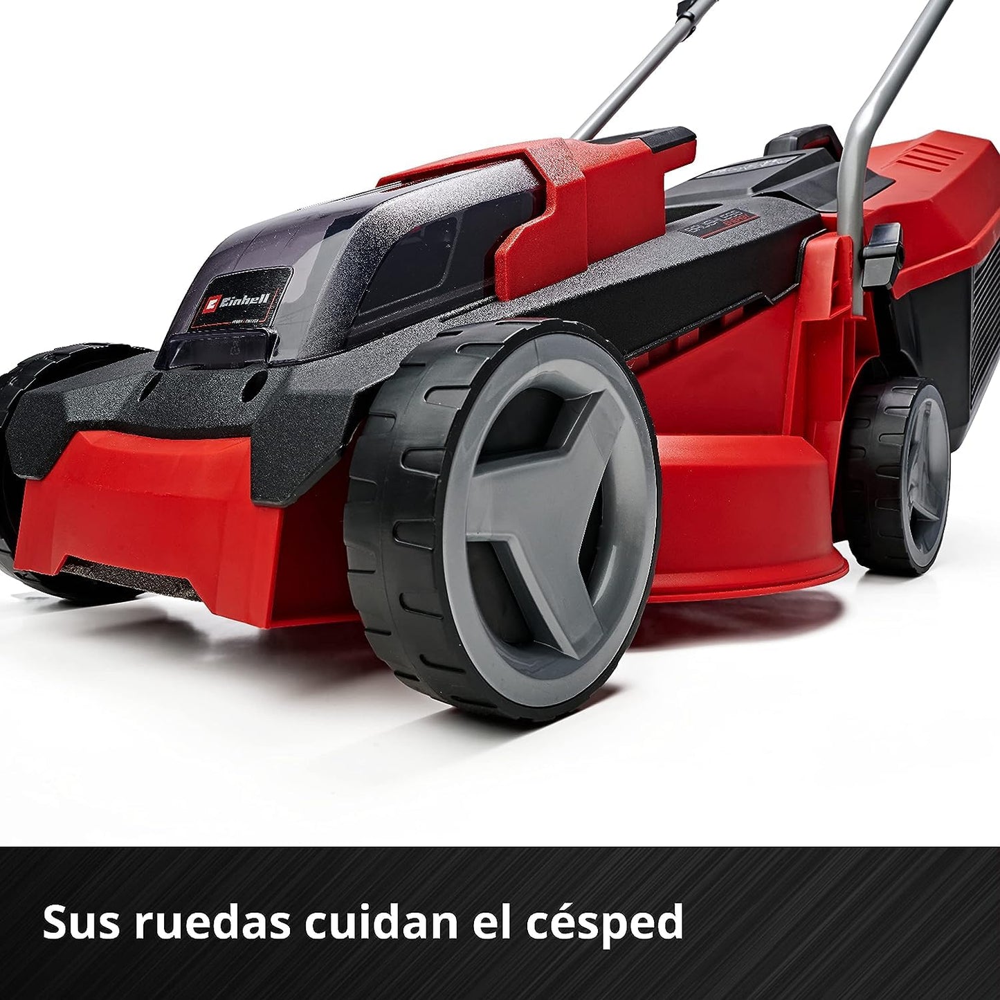 Einhell Cortacésped a batería GE-CM 18/30 Li Kit Power X-Change (18 V, 30 cm ancho de corte, hasta 150 m², Brushless, 25L bolsa recolectora, 30-70 mm altura de corte, con 3,0 Ah batería y cargador)