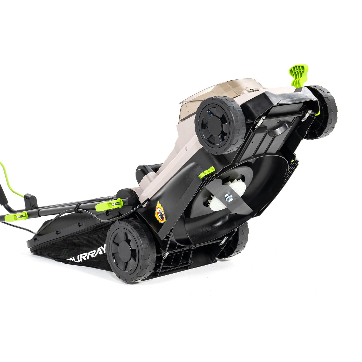 Murray Cortacésped Inalámbrico 20V Li-Ion con Motor de Inducción 2900/min MU-BAT-LM33-KIT – Ancho de Corte de 33 cm, Recogedor de Césped de 32L – 5 Niveles – Mulching, Trasera, Recogedor