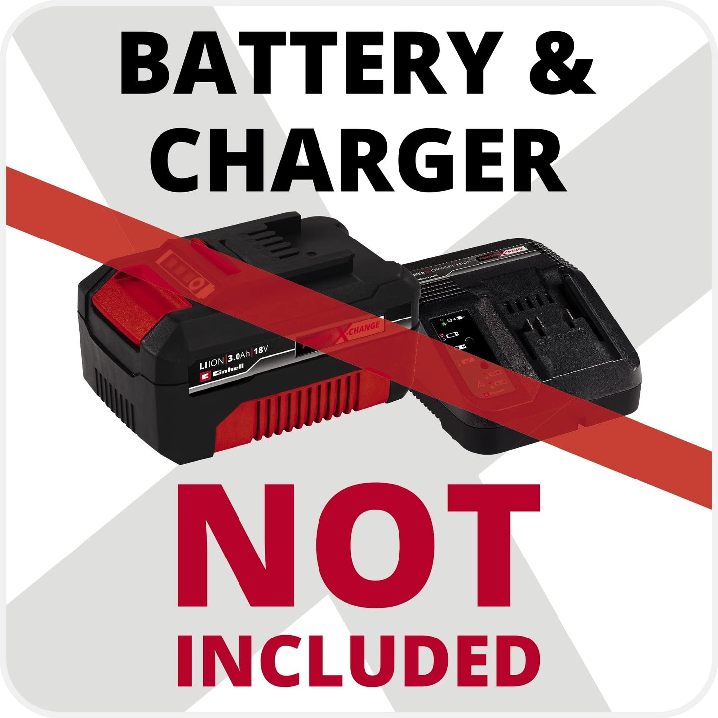Einhell Cortacésped a batería GE-CM 18/30 Li-Solo Power X-Change (18 V, 30 cm ancho de corte, hasta 150 m², Brushless, 25L bolsa recolectora, 30-70 mm altura de corte, sin batería)