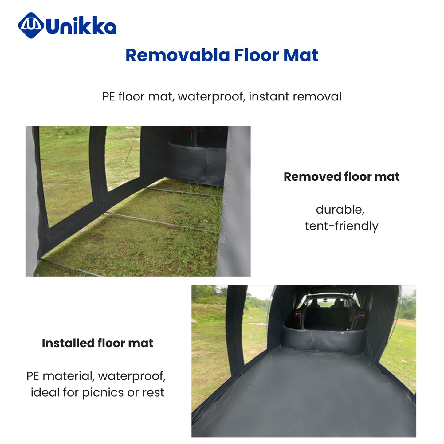 Unikka Tailgate Essential – Tienda de campaña para coche, resistente al agua y adecuada para todos los modelos de vehículos