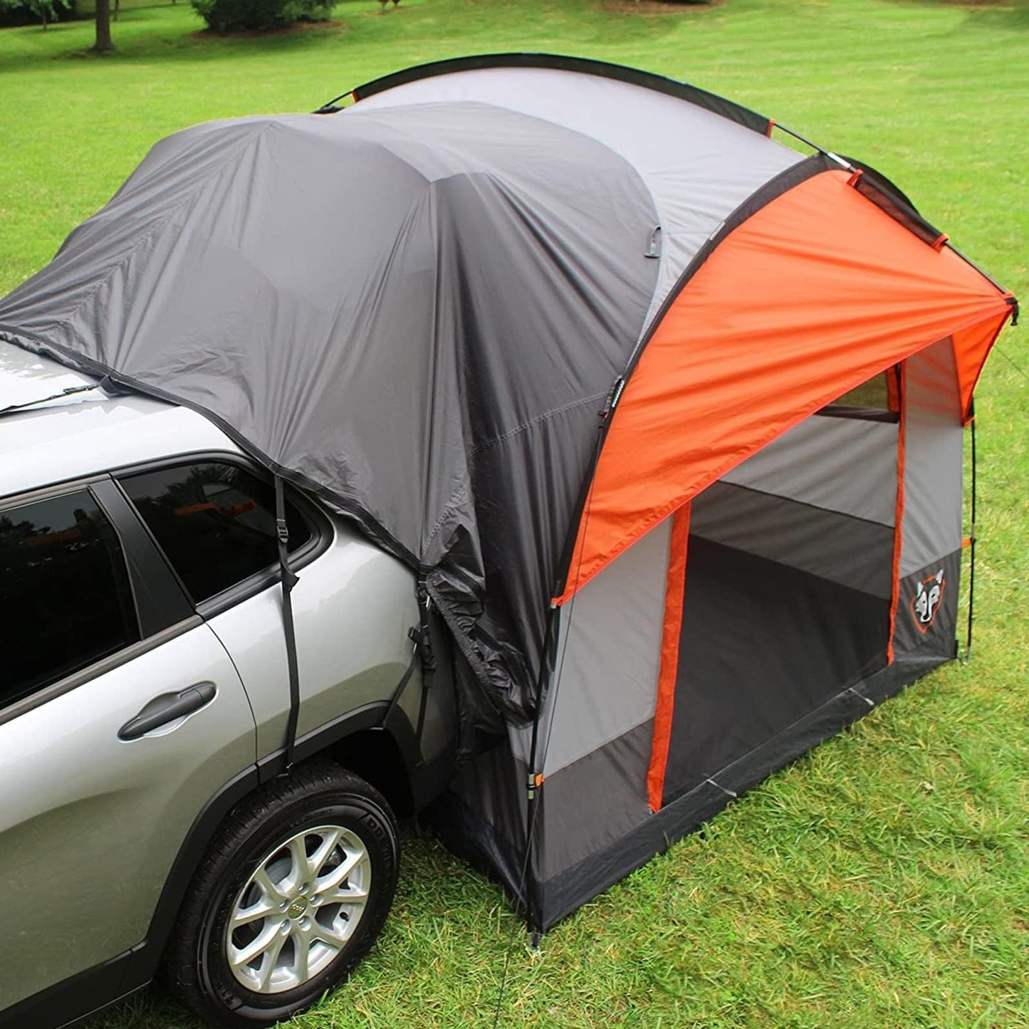 Tienda de campaña for coche, puerta trasera, refugio for maletero, coche, camping, SUV, tienda de campaña for maletero, 5-6 personas, universal, impermeable, for exteriores, toldo for coche, SUV