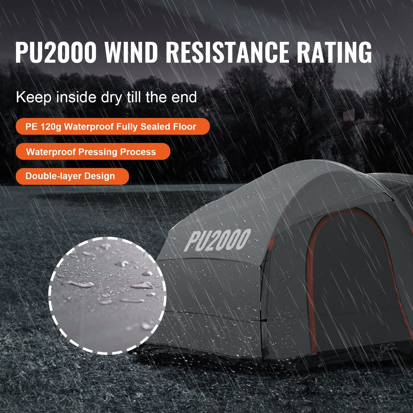 VEVOR Carpa para camioneta Tienda de campaña para camión
