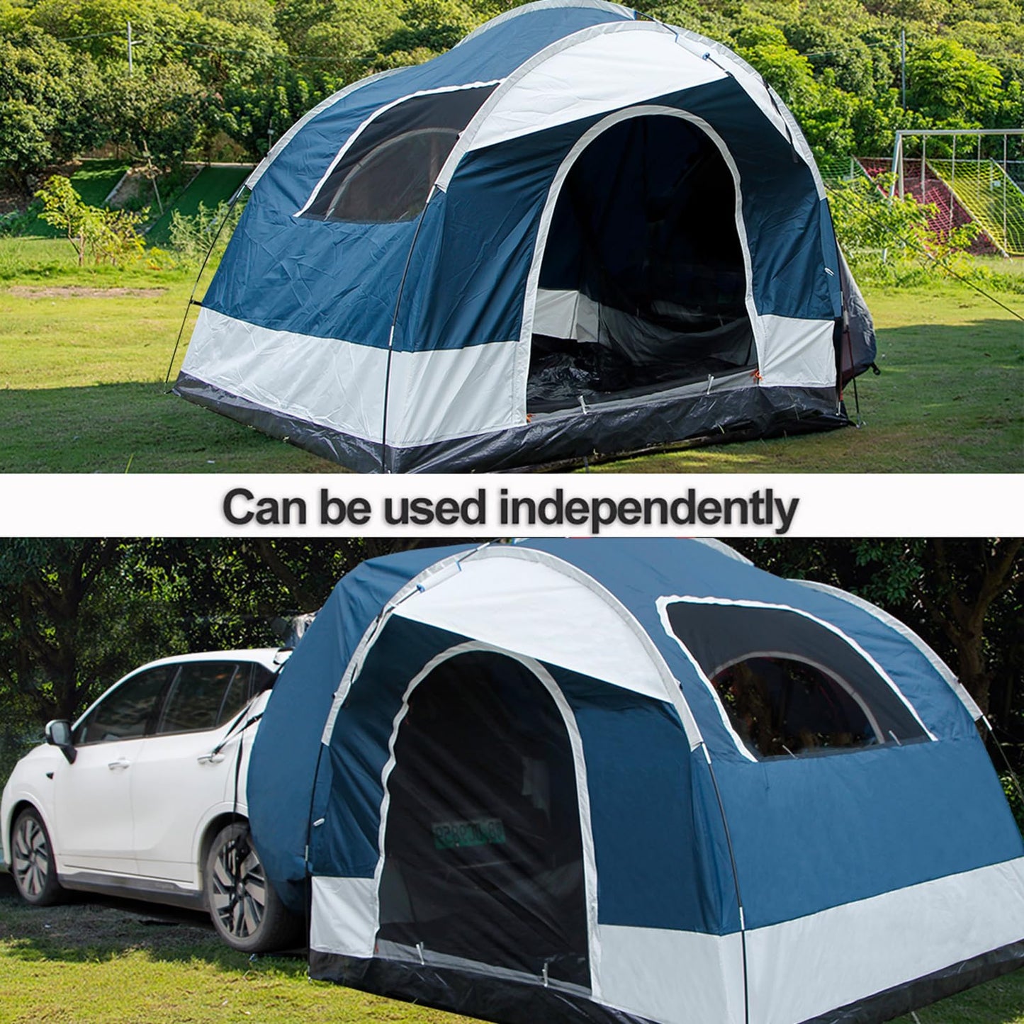 JCSRYD Toldo para Coche Tiendas de Campaña para Maletero de SUV, 250 * 250 * 200cm, Tienda de Campaña para Coche, Tienda de Campaña Universal para Puerta Trasera, para Furgoneta/MPV/CUV