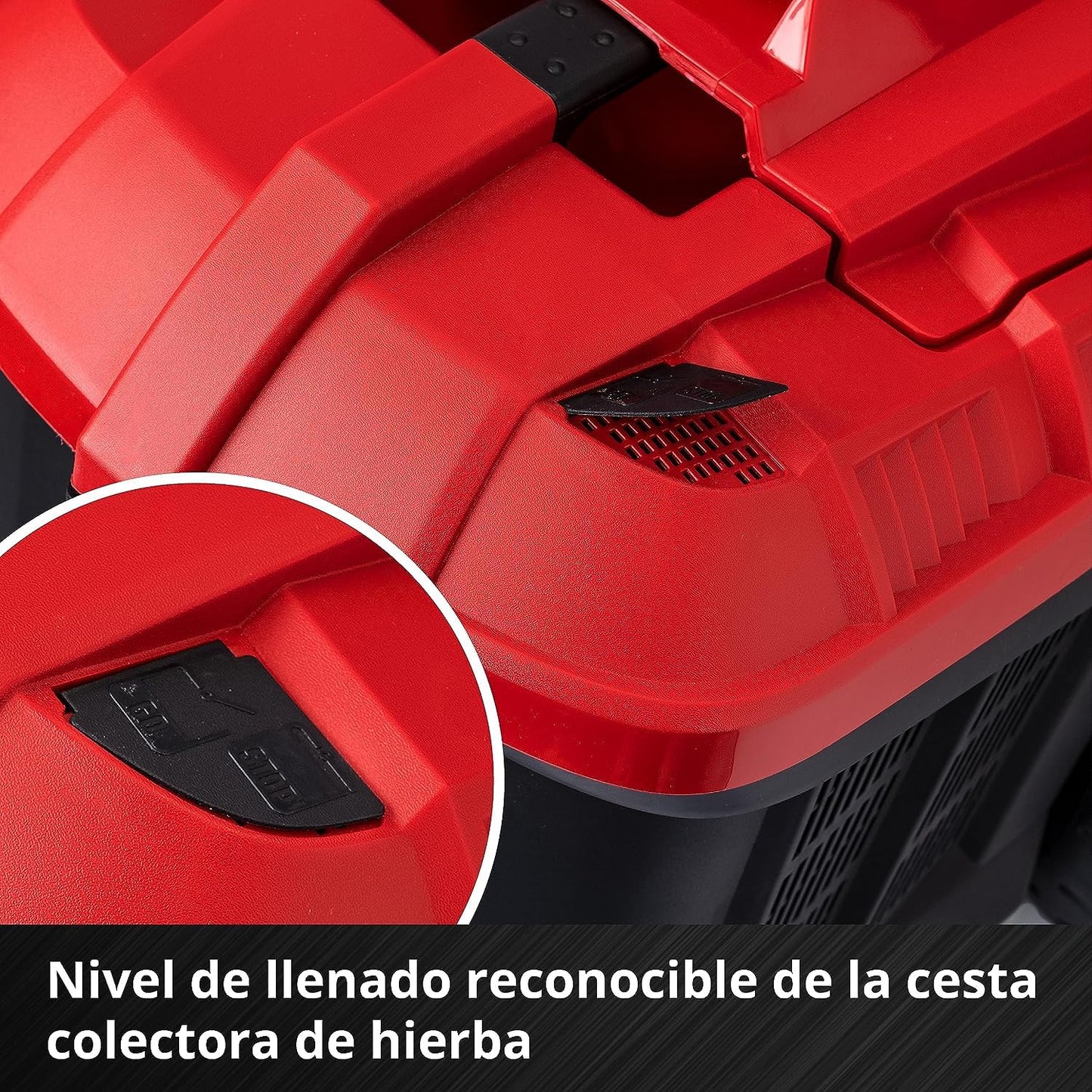 Einhell Cortacésped a batería GE-CM 36/36 Li Kit Power X-Change (36V, 36cm ancho de corte, hasta 400 m², Brushless, 40L bolsa recolectora, 25-75 mm altura de corte, con 2x4,0 Ah batería y 2x cargador)