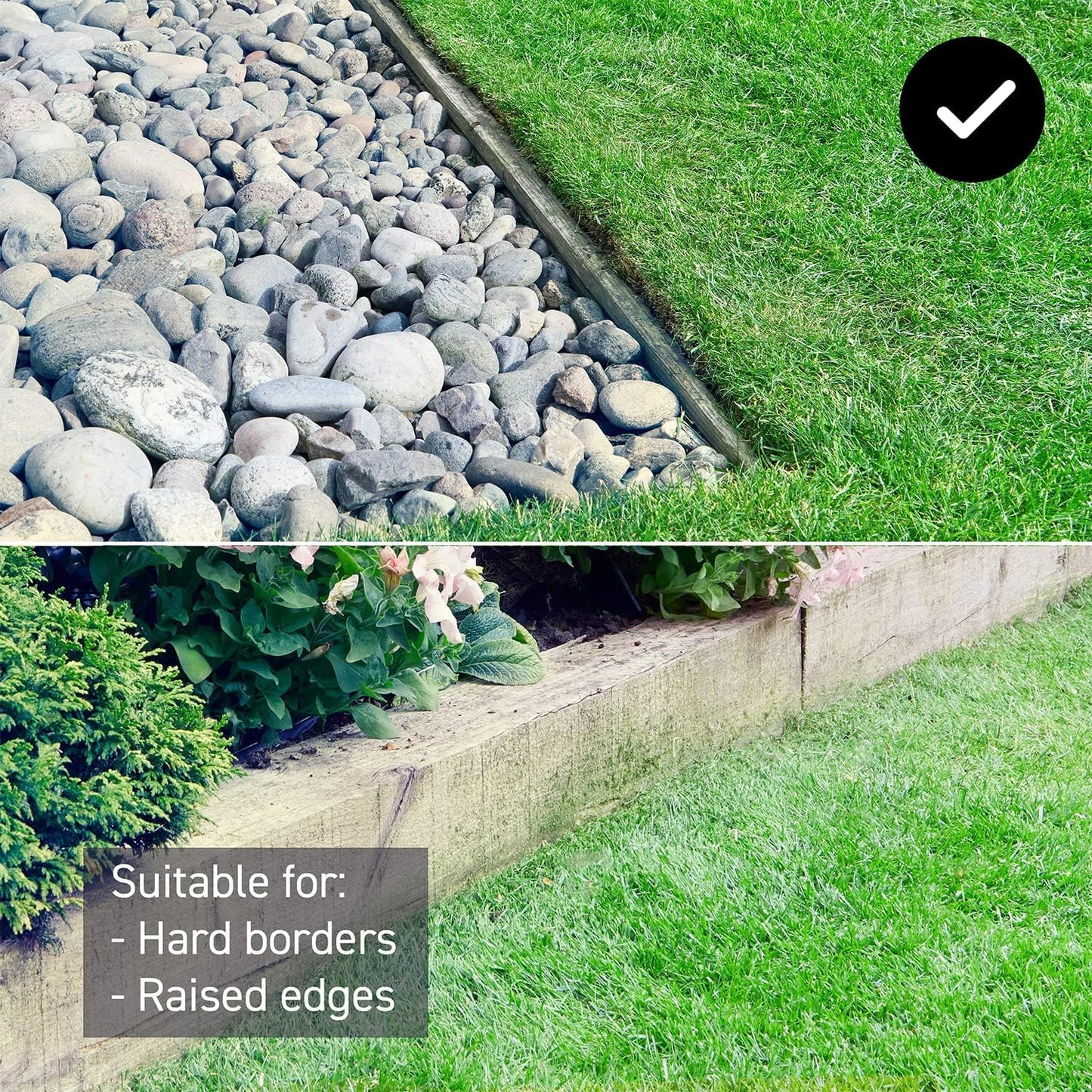 LawnMaster VBRM16 OcuMow™ Robots cortacéspedes eléctrico para Jardines de 100 m² Corte 20-60 mm,Pendiente de 35% con batería de Iones de Litio MX 24V 4.0Ah y Cargador rápido