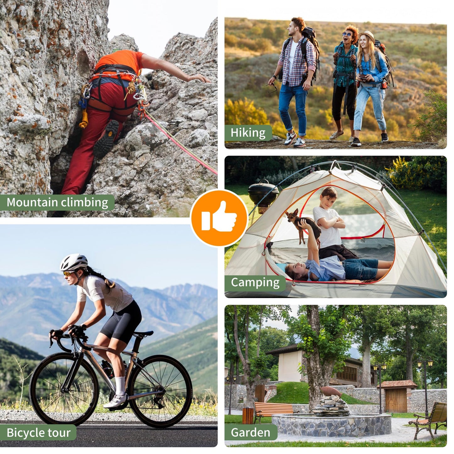 Naturehike Professional Series Tienda 3 Personas Camping Impermeable Ultra Ligera 3-4 Estaciones PU3000mm 2.1kg Paquete Compacto Senderismo Ciclismo Actividades Exteriores Verde