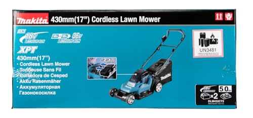 Cortacésped Makita DLM 432Z 18Vx2 LXT 43 cm