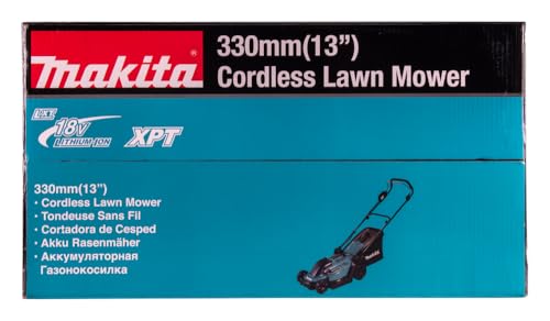 Cortadora de césped Makita DLM330Z de 18 V y 13 pulgadas (solo herramienta)