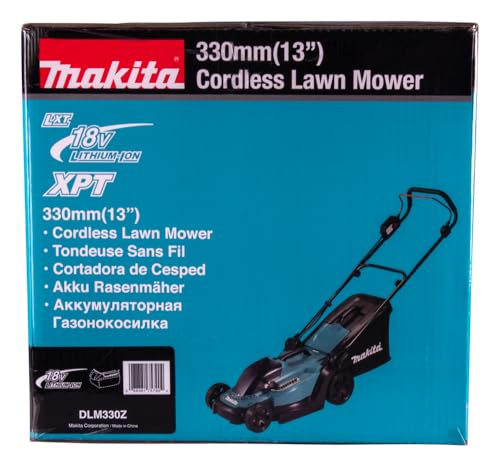 Cortadora de césped Makita DLM330Z de 18 V y 13 pulgadas (solo herramienta)