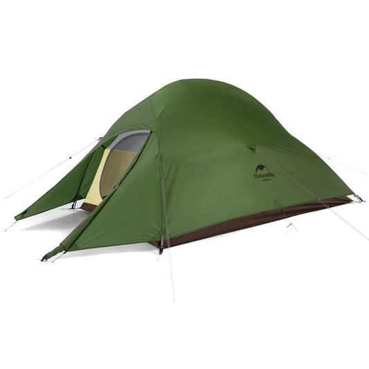 Naturehike Tienda de Campaña Mejorar Cloud Up 2 Persona Tienda de Trekking Ultraligero Impermeable (20D Verde Bosque)
