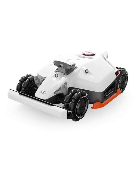 MAMMOTION LUBA 2 AWD 3000X Robot Cortacésped Perimetral sin Cables, Recomendado 3000m², MAX. 3600m², Auto Mapping UltraSense AI Vision, 80% Pendiente, 25-70mm Altura de Corte