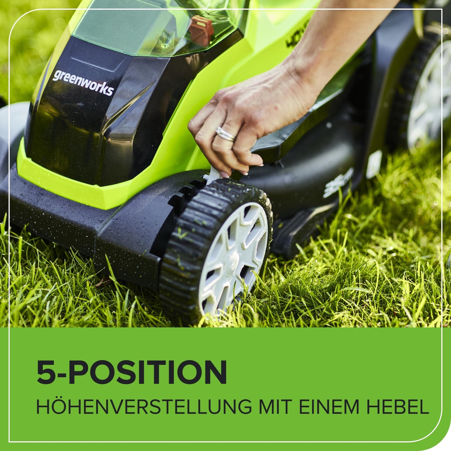 Greenworks G40LM35K2X Cortacésped de Batería para Céspedes de Hasta 400 m², Ancho de Corte 35 cm, Bolsa de 40L MÁS Dos Baterías de 40V 2Ah y Un Cargador, Garantía de 3 Años