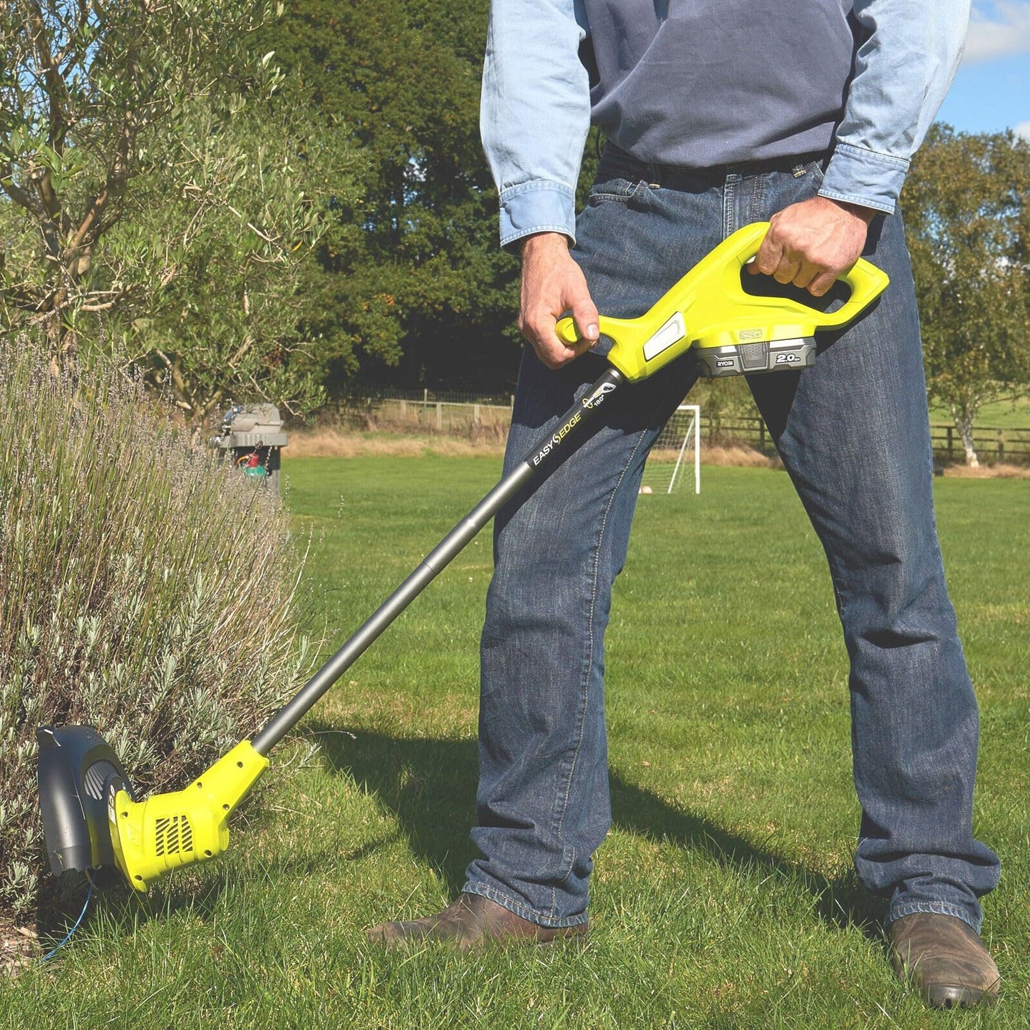 Ryobi RLM1833BLT1825M Kit de cortacésped, cortabordes y batería (1x4,0Ah)